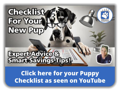 Click here for your Puppy Checklist as seen on YouTube