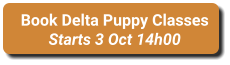 Book Delta Puppy Classes Starts 3 Oct 14h00